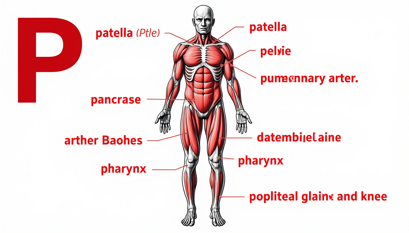 explorez l'anatomie humaine en découvrant les principales parties du corps commençant par la lettre p. un guide essentiel pour enrichir vos connaissances sur le corps humain, accessible à tous.