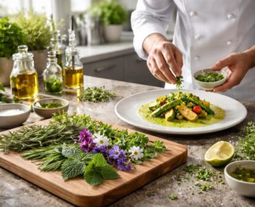 découvrez l'acide rosmarinique, un composé naturel aux propriétés antioxydantes, et ses nombreuses applications innovantes dans la cuisine moderne pour sublimer vos plats.