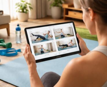 découvrez la tablette samsung spécialement conçue pour la rééducation santé, idéale pour réaliser vos exercices de kinésithérapie à domicile en toute autonomie.