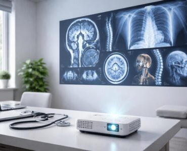 découvrez une projection nette et précise avec le mini vidéoprojecteur acer, idéal pour supports médicaux et présentations professionnelles.