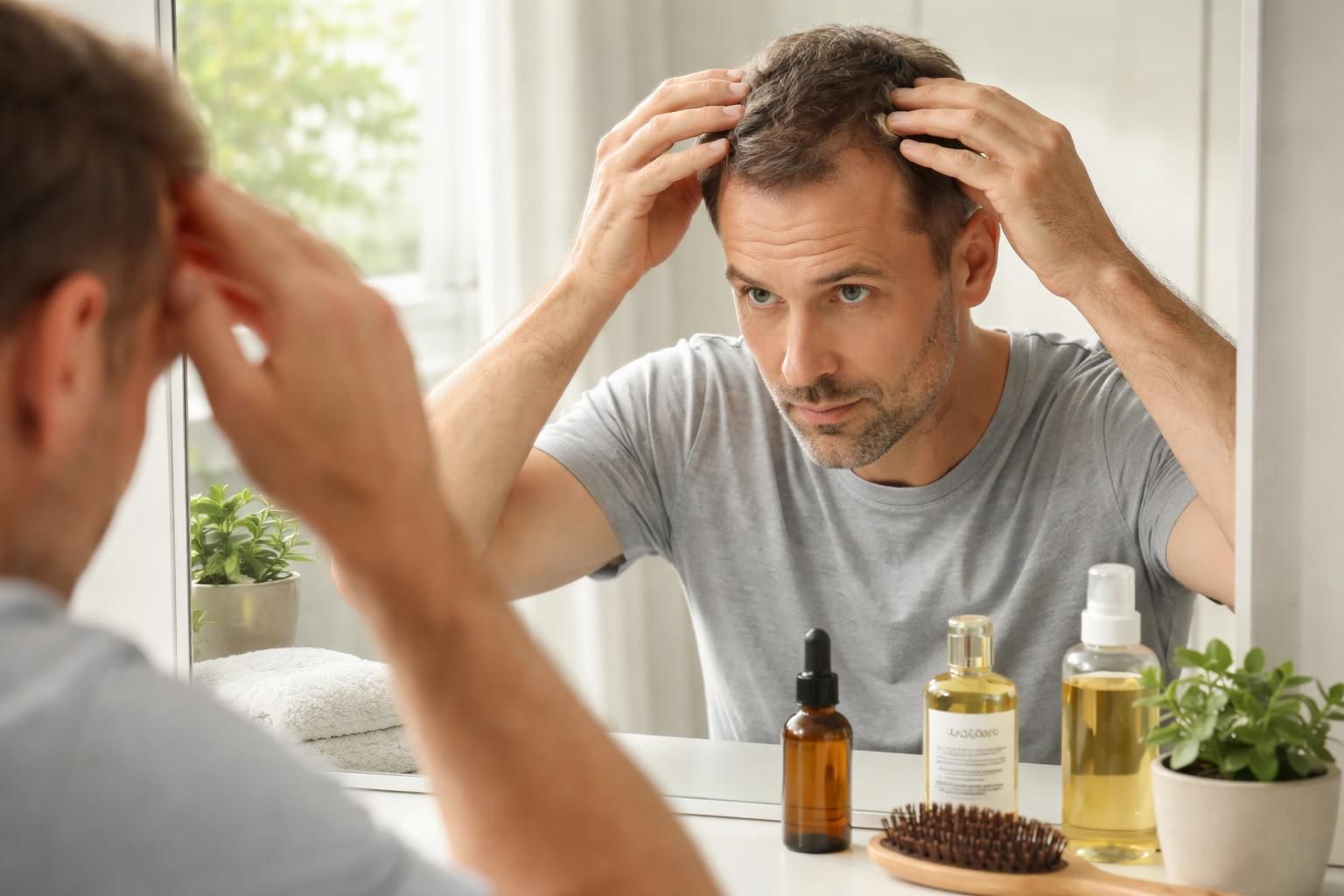 découvrez des conseils efficaces et naturels pour stimuler la pousse des cheveux chez l'homme et retrouver une chevelure plus dense et en bonne santé.
