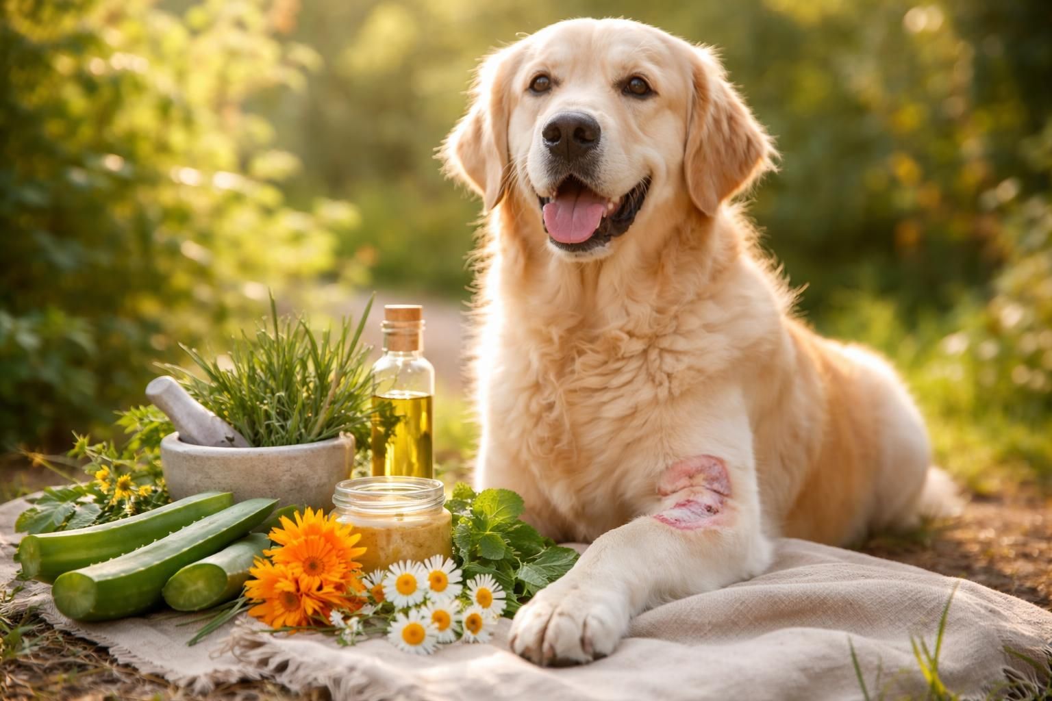 découvrez les bienfaits d'un traitement naturel efficace pour soigner la plaie de léchage chez votre chien et favoriser une guérison rapide et saine.
