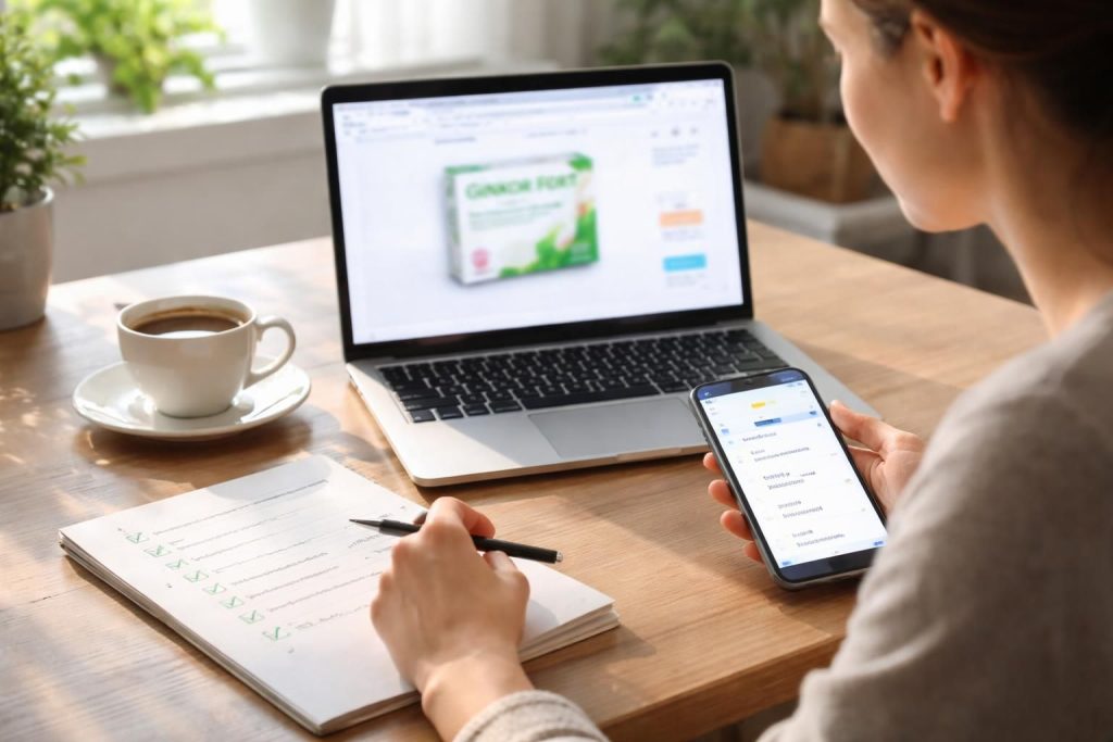 découvrez les points essentiels à vérifier avant d'acheter ginkor fort en ligne pour un achat sécurisé et efficace.