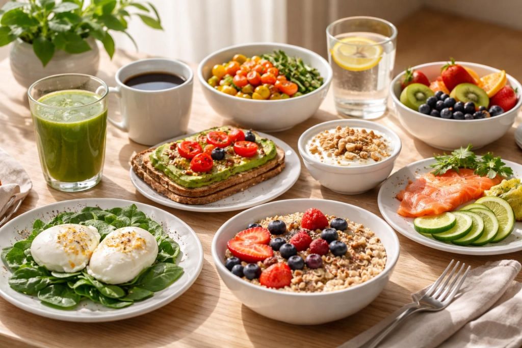 découvrez 10 recettes savoureuses adaptées au régime nash pour un petit déjeuner sain et équilibré, idéal pour bien démarrer votre journée.
